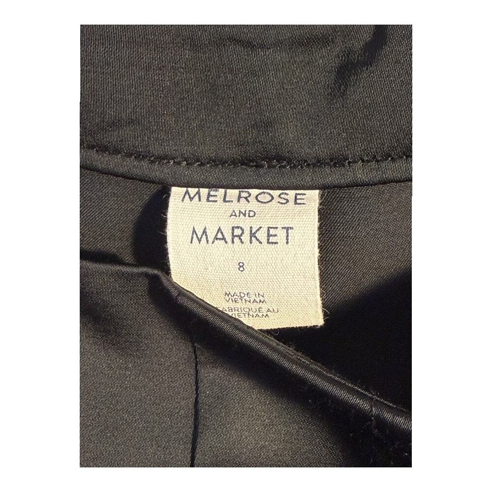 Melrose and Market Women's Black Dress Pants Size 8 Casual 30" Inseam NWOT - Picture 3 of 8